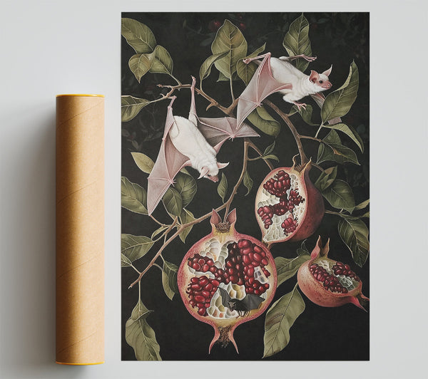 Crimson Bat Sanctuary Poster
