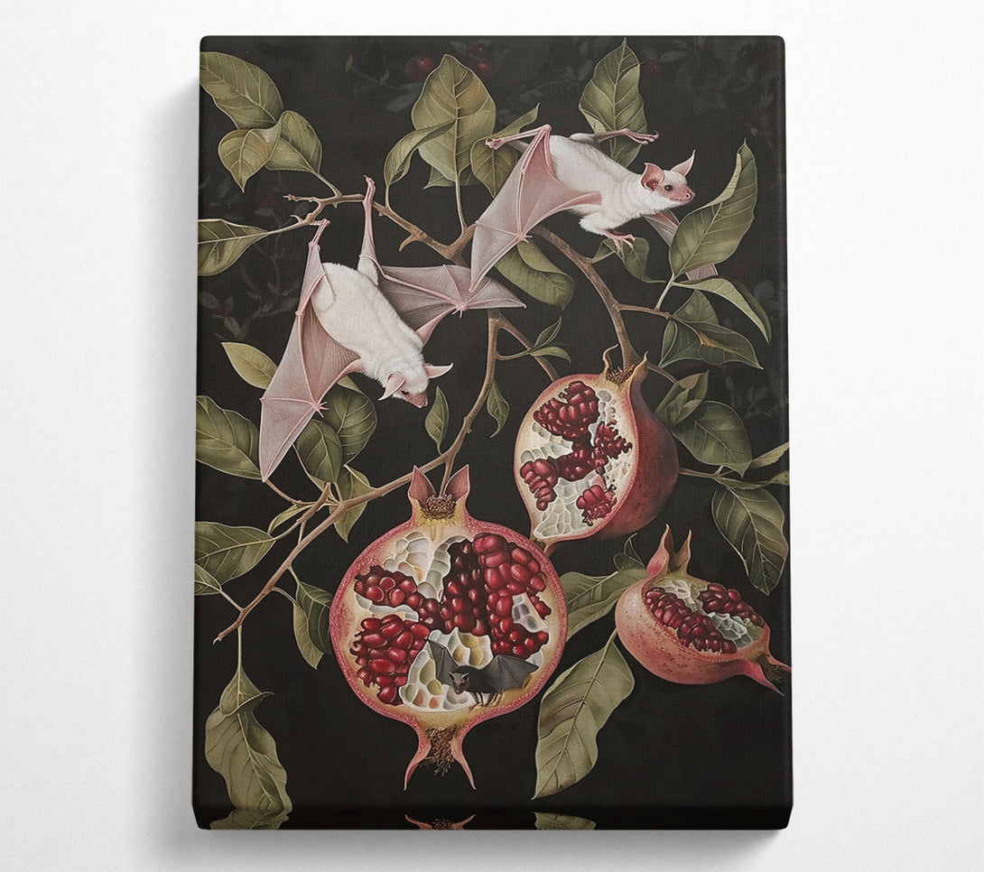  A Canvas Print of Crimson Bat Sanctuary Canvas Print