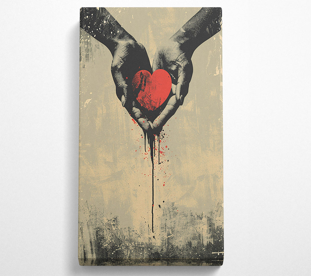  A Canvas Print of Bleeding Heart Canvas Art