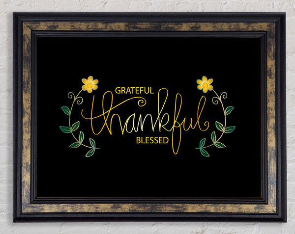 Blessed Framed Print