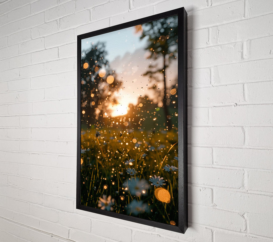  A Canvas Print of Golden Field Dreams Canvas Print