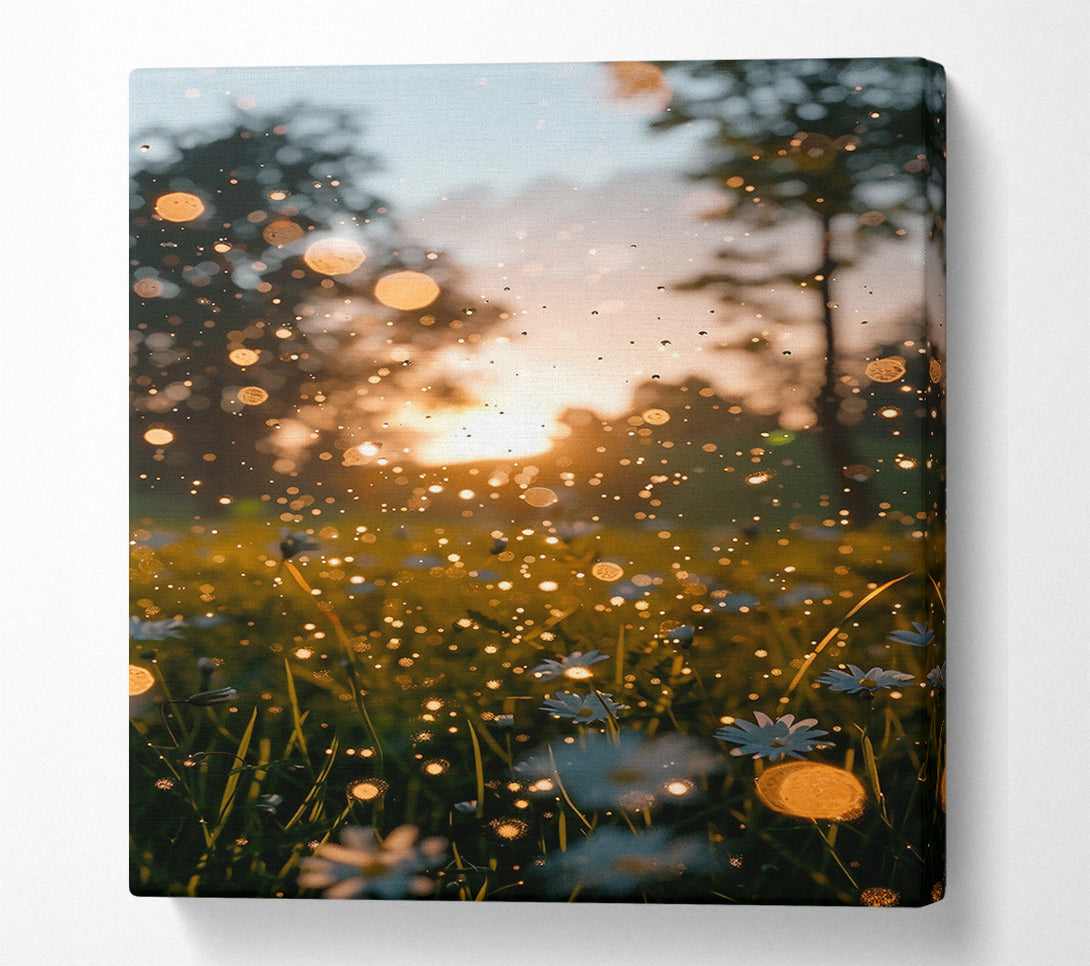  A Canvas Print of Golden Field Dreams Canvas Print
