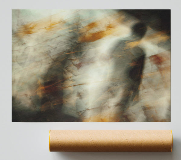 Golden Haze Shadows Giclee Print