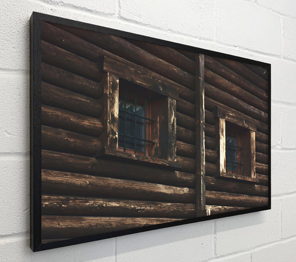 Dark Wood Windows