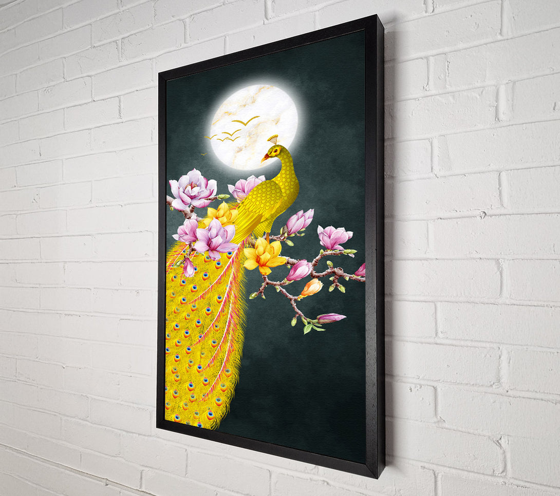  A Canvas Print of Blossom Peacock Canvas Art