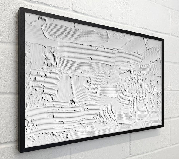 White Textured Lines