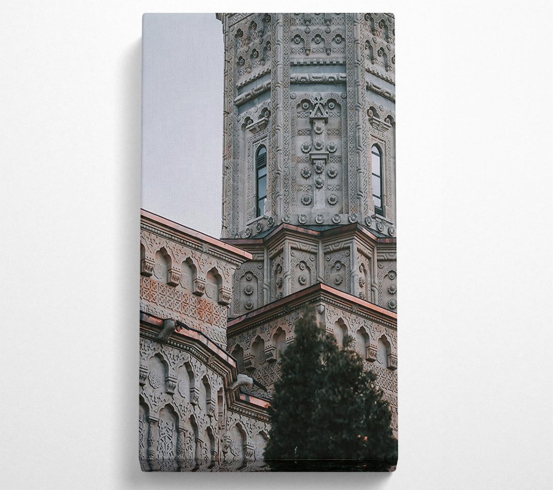  A Canvas Print of Stone And Copper Arches Canvas Wall Art