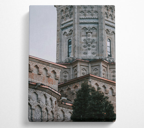  A Canvas Print of Stone And Copper Arches Canvas Wall Art