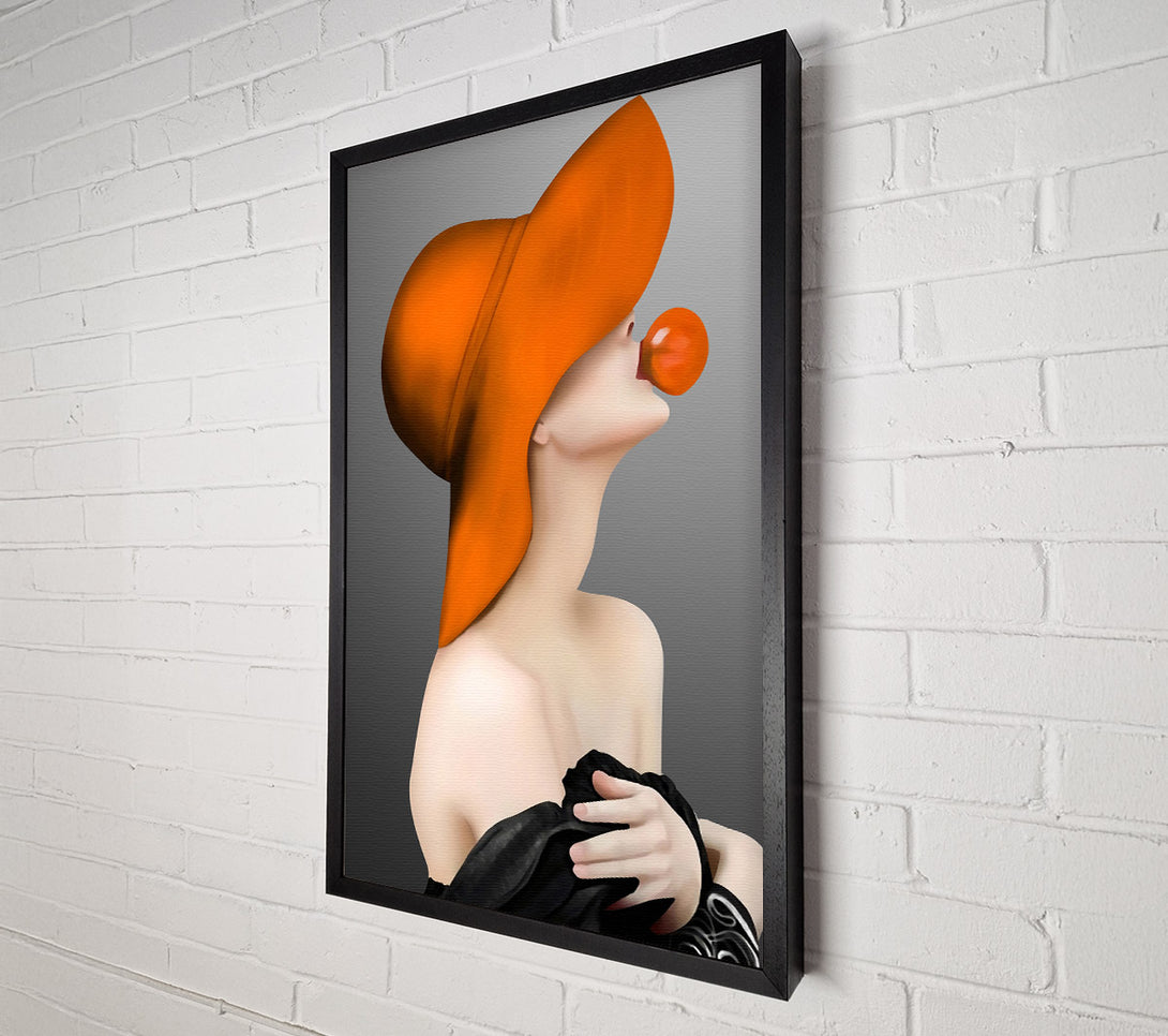  A Canvas Print of Blowing Bubbles Canvas Print