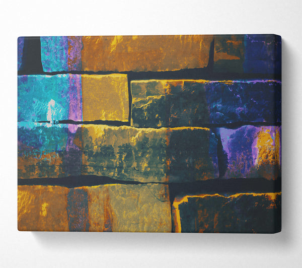  A Canvas Print of Golden Brick Dreams Canvas Print