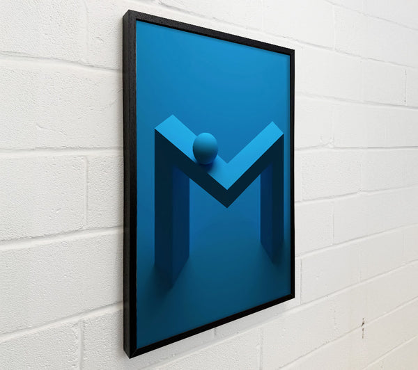 Blue Abstract M