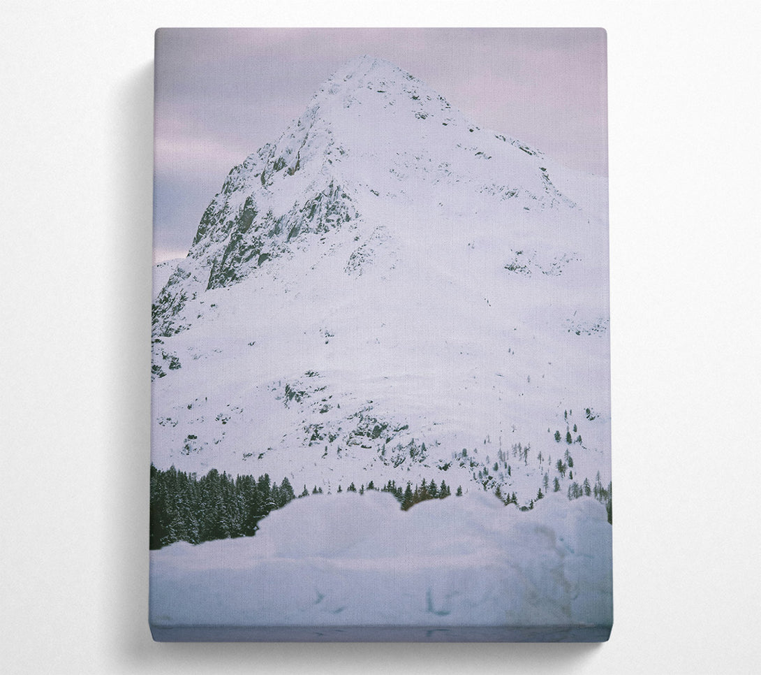  A Canvas Print of White Mountain Peak Canvas Print