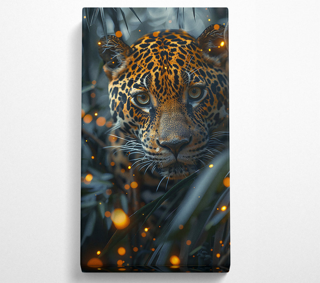  A Canvas Print of Golden Jungle Gaze Canvas Art