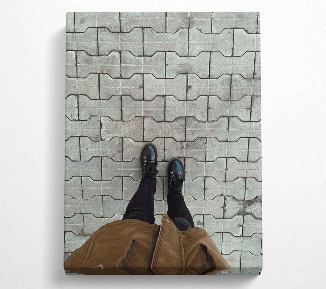  A Canvas Print of Loading... Canvas Print