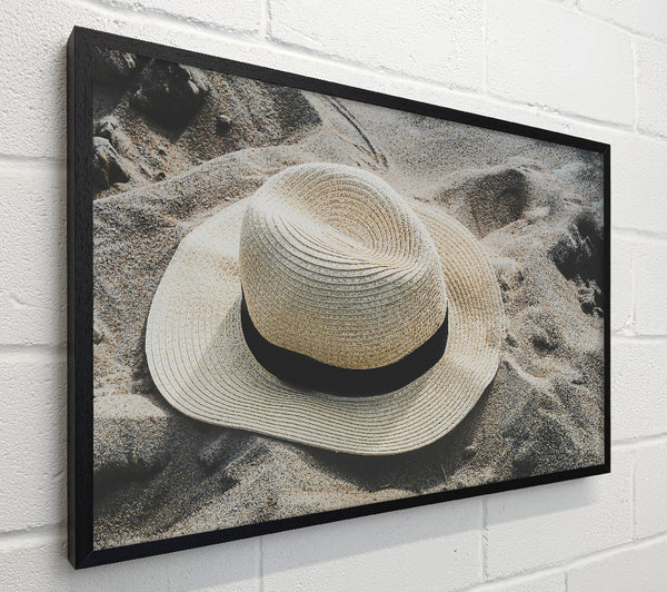Tan Hat On Sand