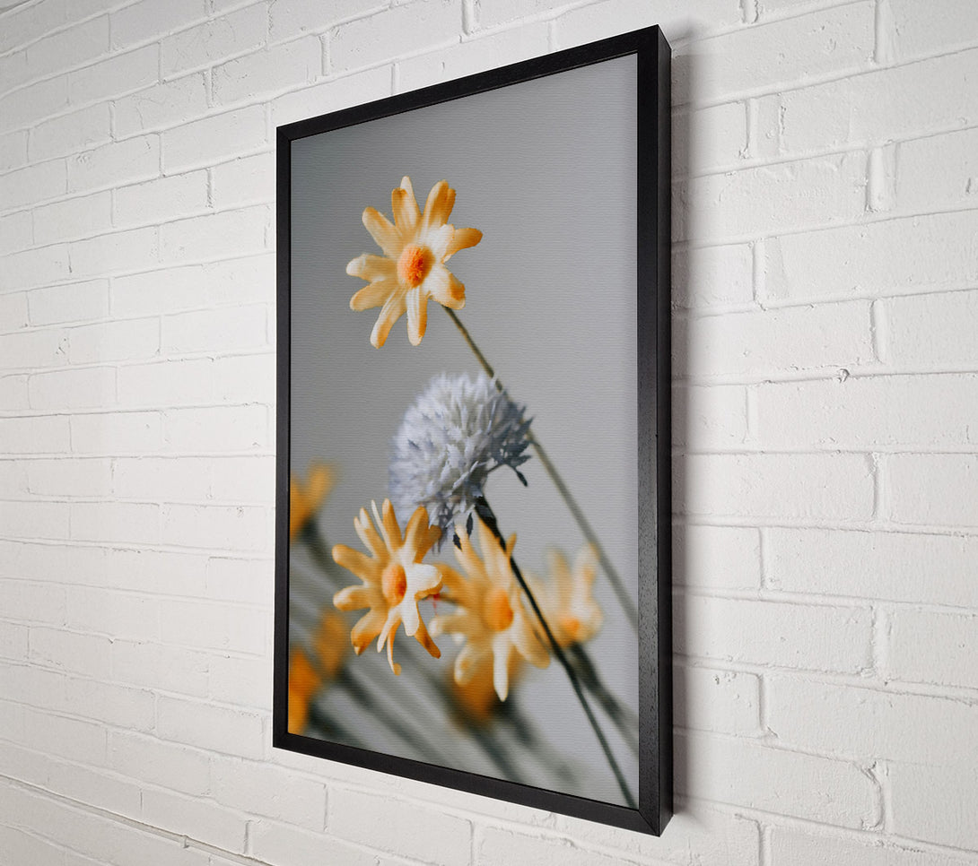  A Canvas Print of Golden Bloom Bouquet Canvas Art