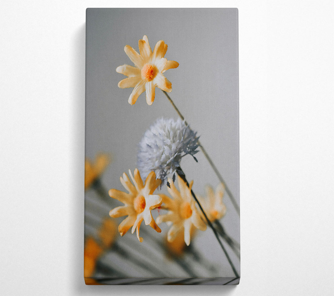  A Canvas Print of Golden Bloom Bouquet Canvas Art