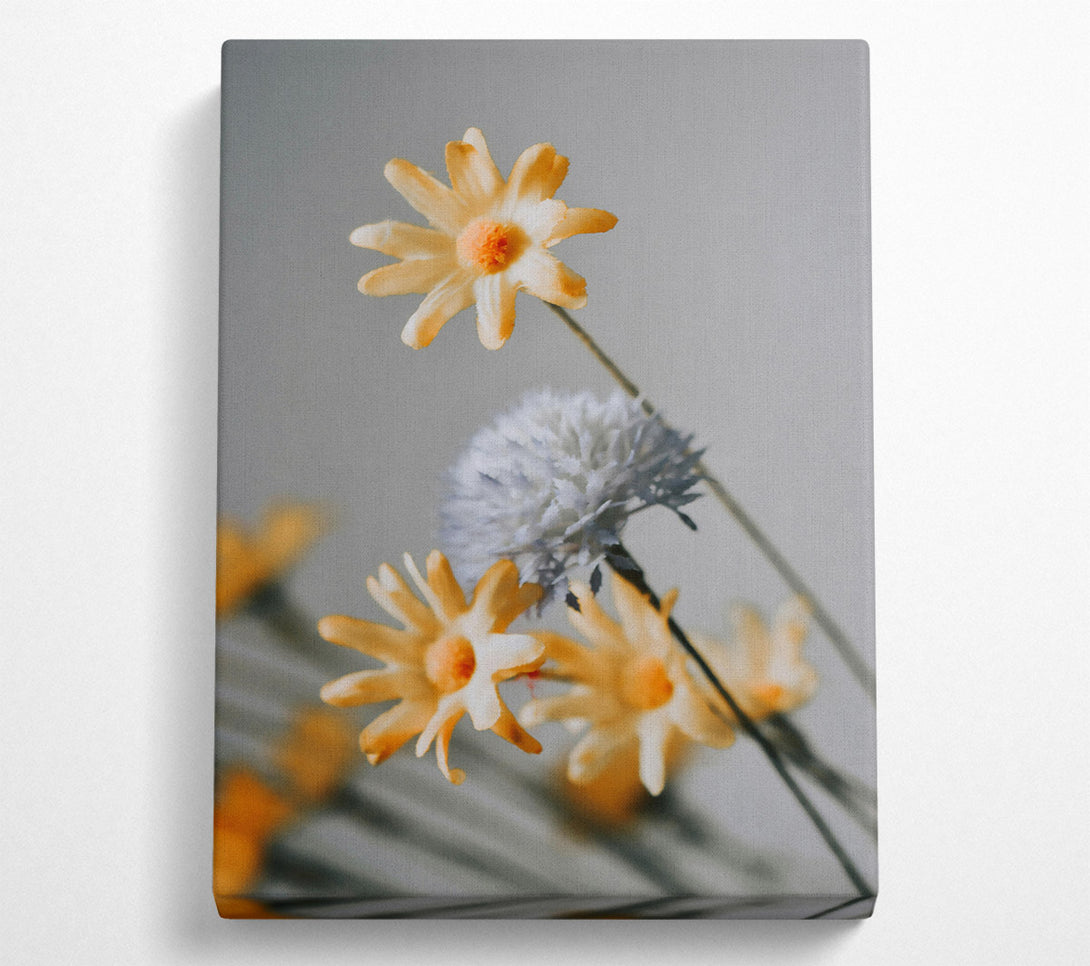  A Canvas Print of Golden Bloom Bouquet Canvas Art