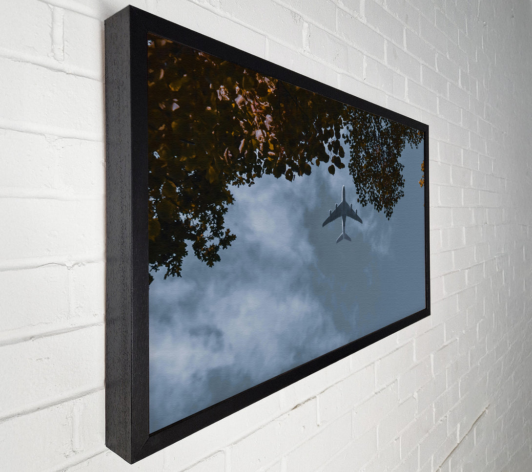  A Canvas Print of Skyward Blue Flight Canvas Wall Art
