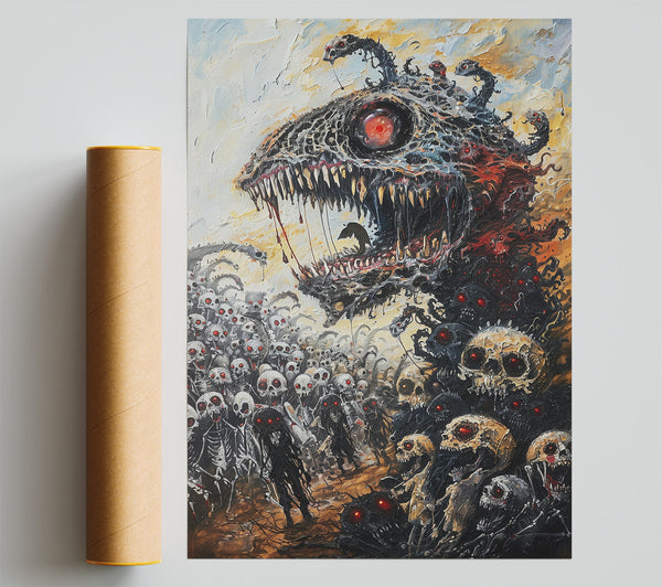 Crimson Maw Of The Dead Print