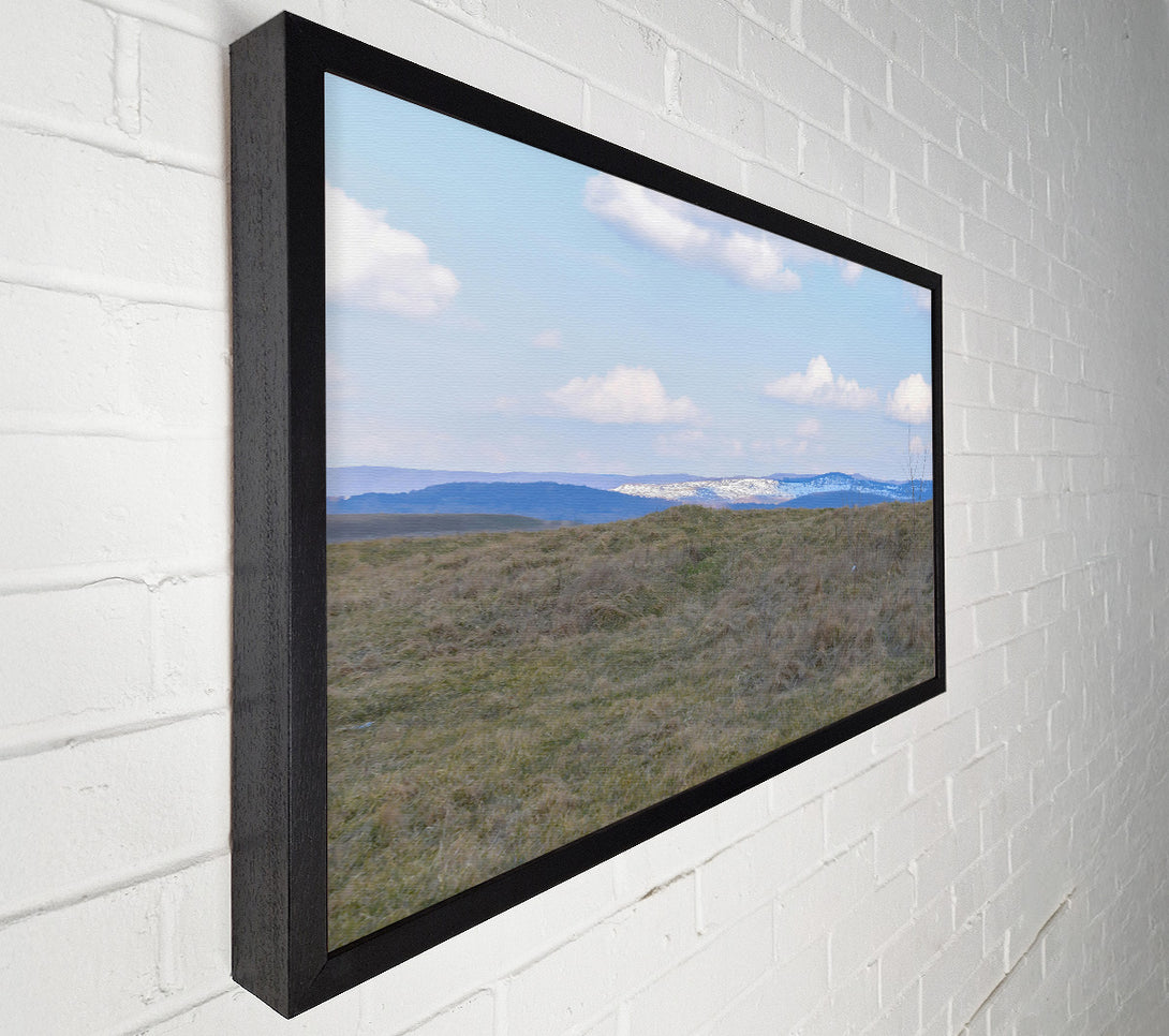  A Canvas Print of Blue Ridge Hillscape Canvas Wall Art