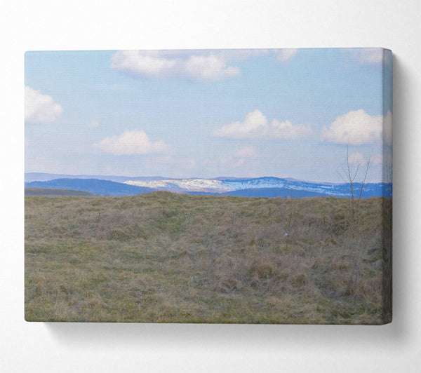  A Canvas Print of Blue Ridge Hillscape Canvas Wall Art