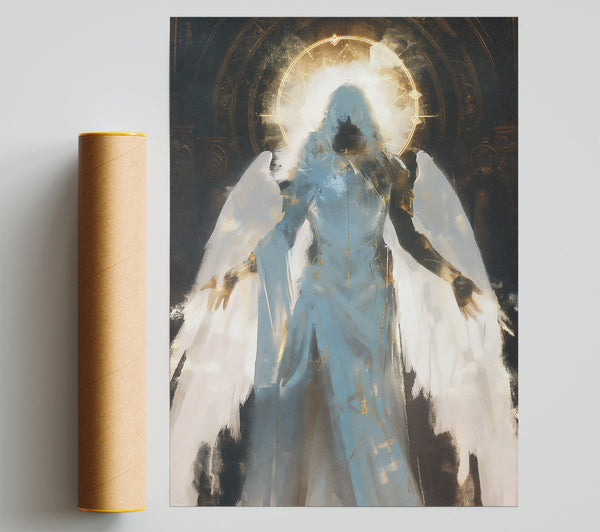 Azure Angel'S Halo Giclee Print