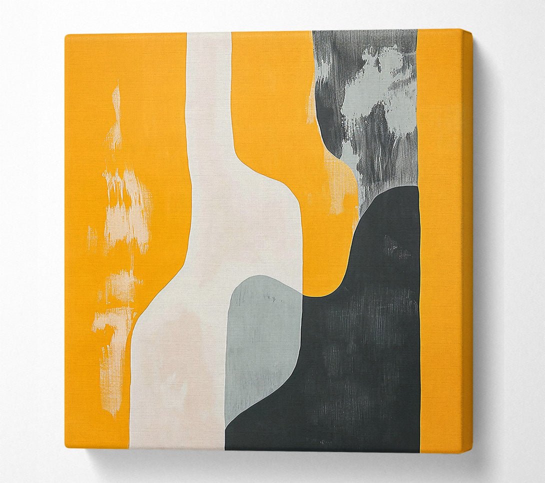  A Canvas Print of Golden Hour Forms Canvas Art