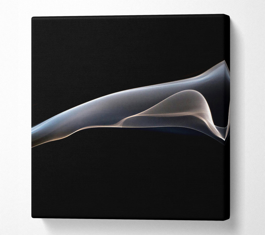  A Canvas Print of Silver Smoke Stream Canvas Art