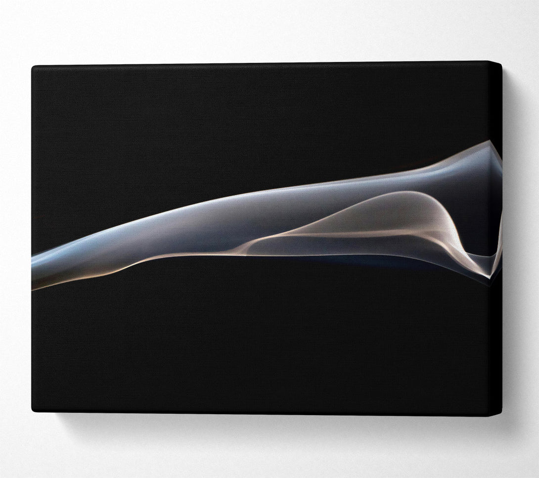  A Canvas Print of Silver Smoke Stream Canvas Art