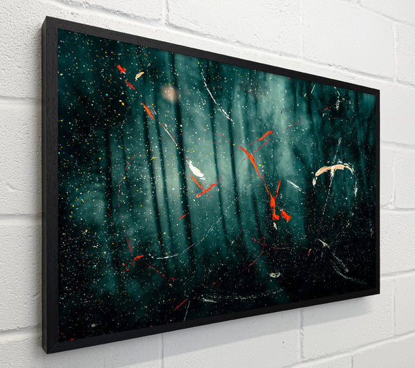 Teal Forest Drips