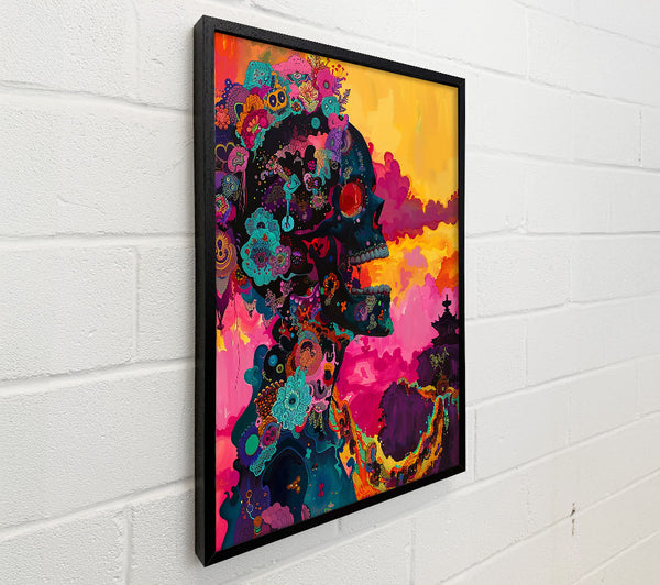 Pink Skull Dreamscape