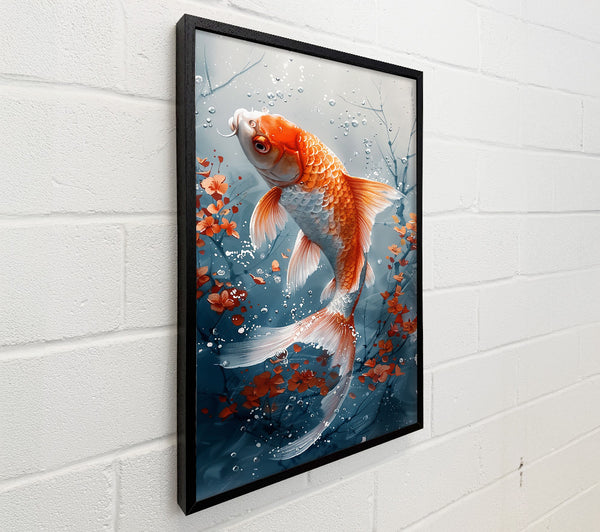 Orange Koi Bloom