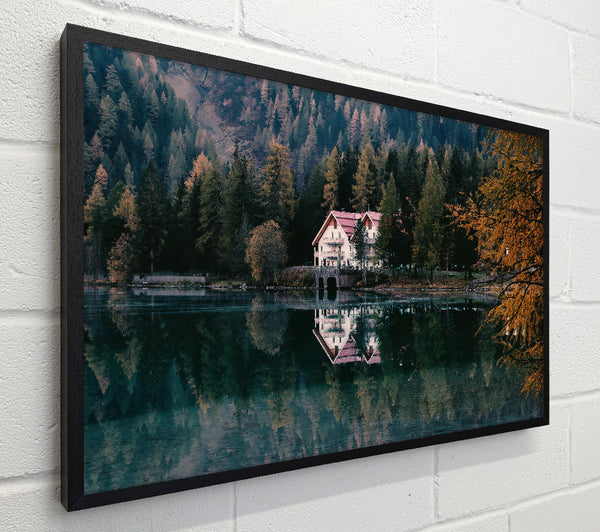 Teal Lake Reflection