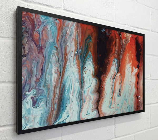 Orange Swirling Hues