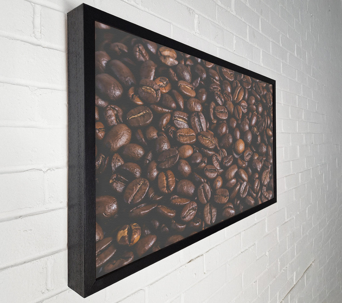  A Canvas Print of Brown Roasted Coffee Beans Canvas Art