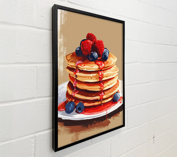 Red Berry Pancakes