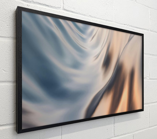 Orange Liquid Flowing