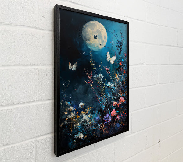 Moonlight Blue Blooms