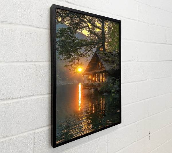 Golden Sunset Cabin