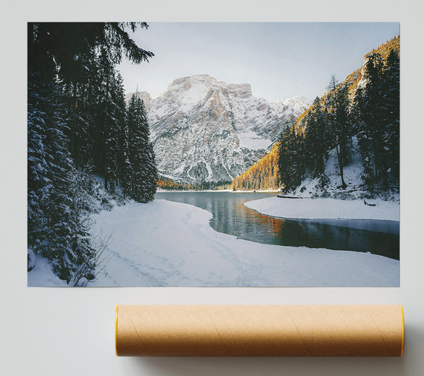 White Mountain Reflections Giclee Print