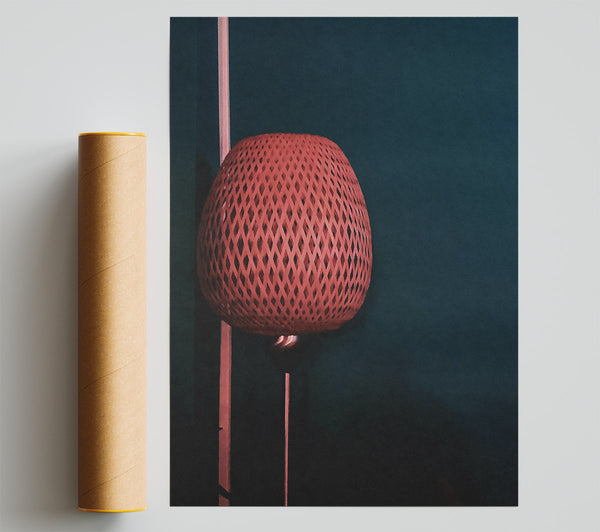 Coral Light Cast Print