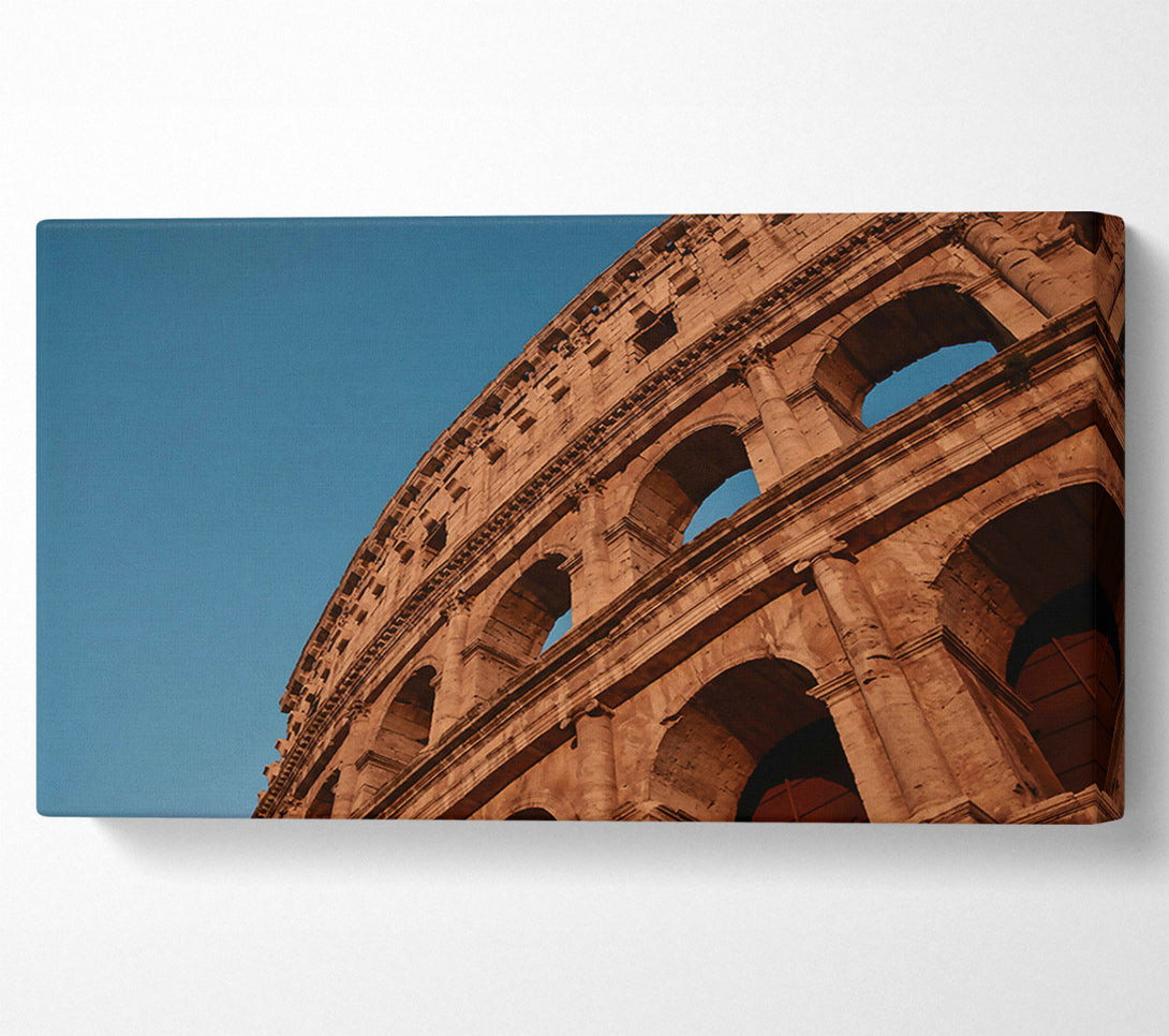  A Canvas Print of Golden Arches Of Rome Canvas Print