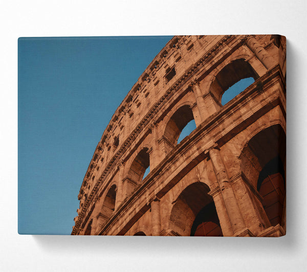  A Canvas Print of Golden Arches Of Rome Canvas Print