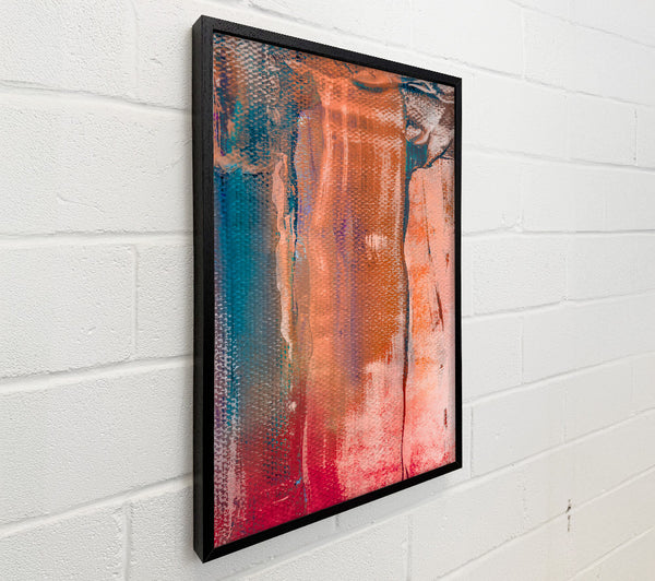 Crimson And Peach Hues