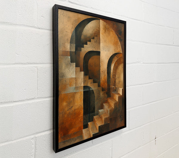Terracotta Stairway Ascent