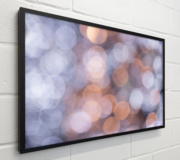 Pale Blue Bokeh