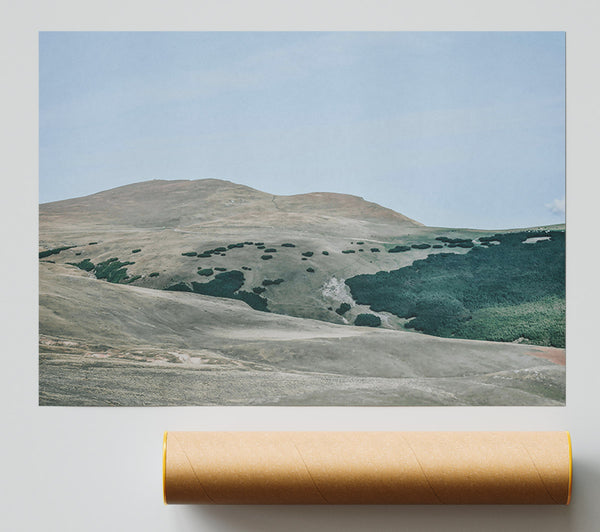 Gray Mountain Serenity Giclee Print
