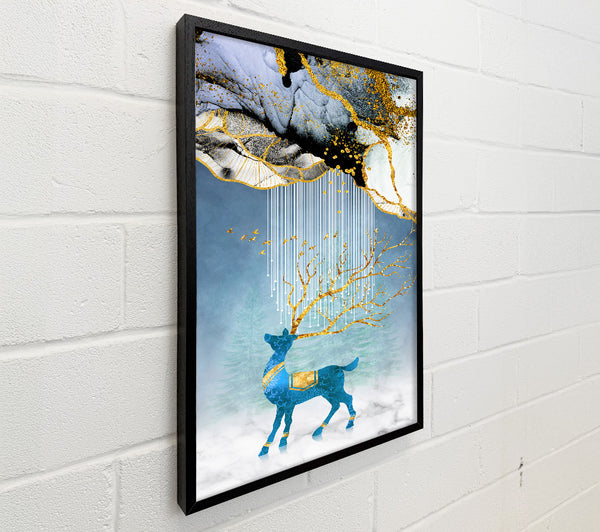 Blue Reindeer