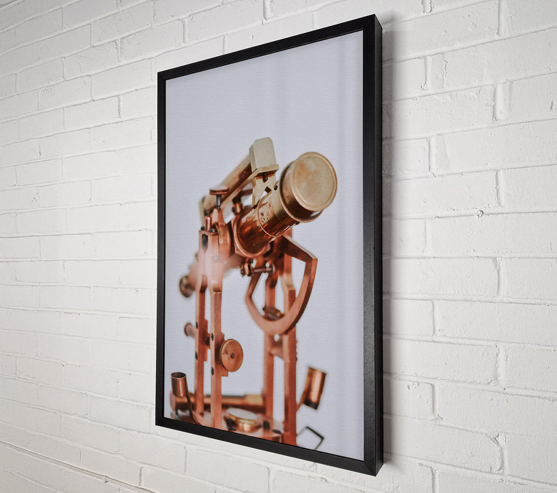  A Canvas Print of Copper Telescope Study Canvas Art